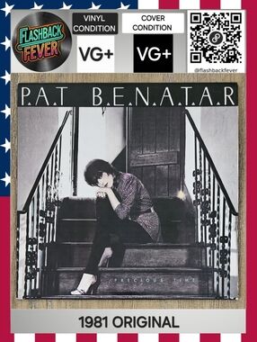 PAT BENATAR•Precious Time•1981 US (#CHR 1346) Santa Maria Pressing